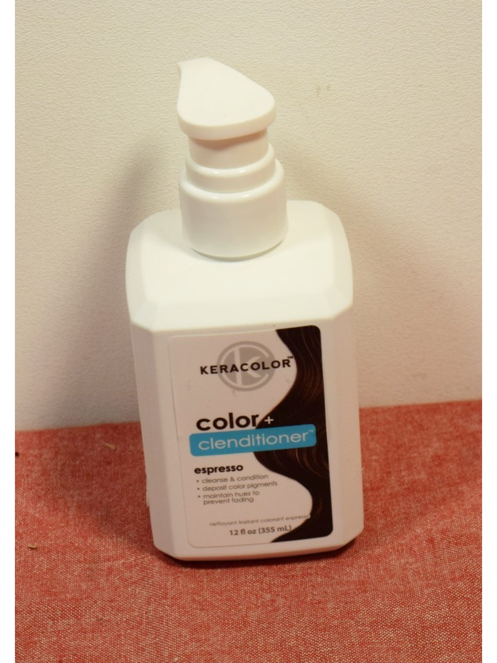 Keracolor Color + Clenditioner Temporary Hair Color Espresso 12 fl oz: